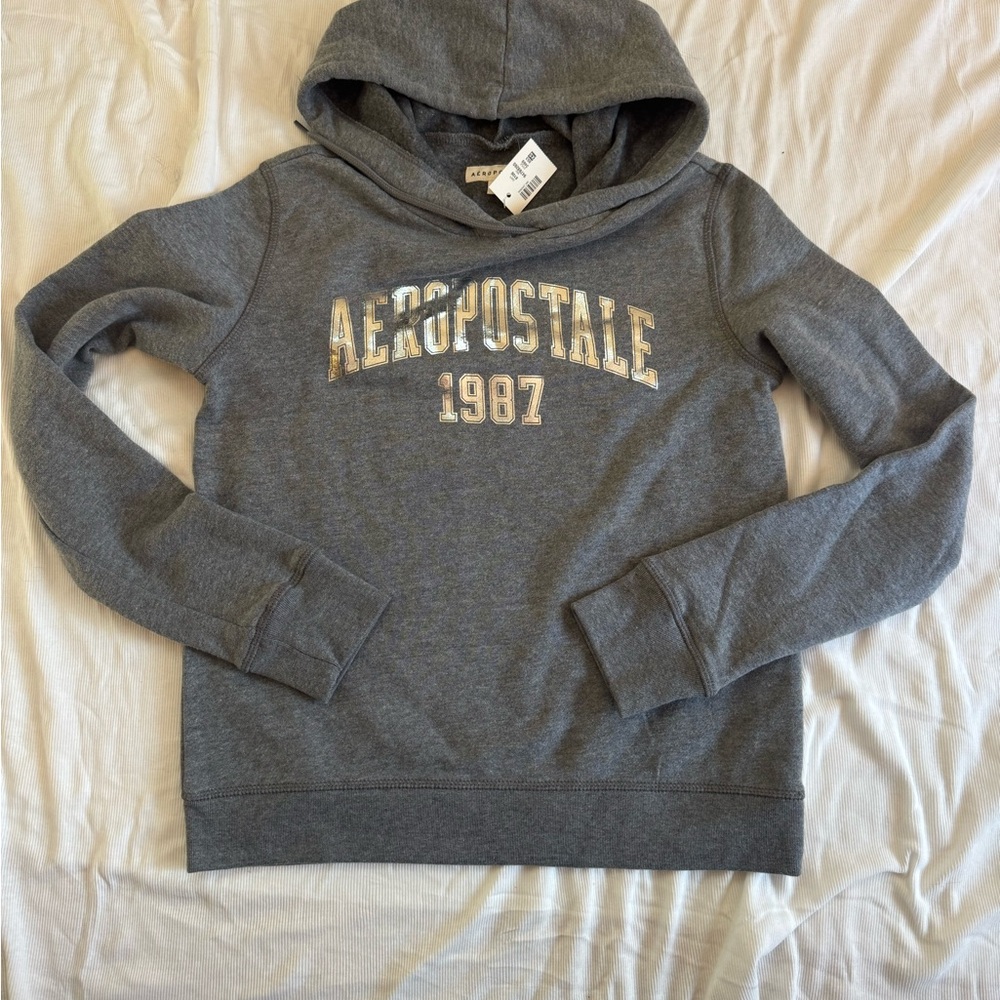 Aeropostale Heather Gray Pullover